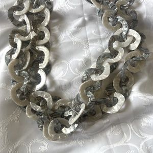 Sassy Jones Oyster Zaria Necklace.